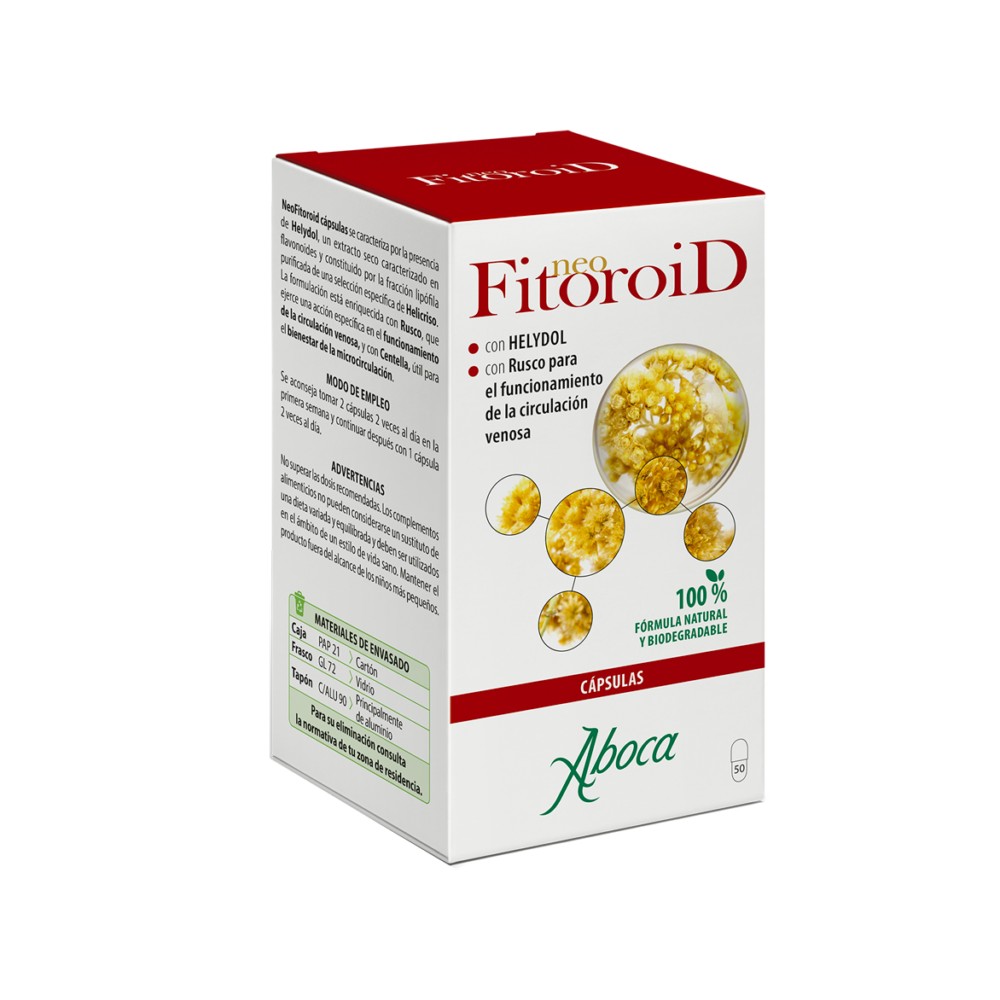 Comprar NEOFITOROID 50 CAP ABOCA online