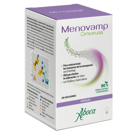 comprar online MENOVAMP CIMICIFUGA 60 CAP ABOCA - Farmacia Coliseum