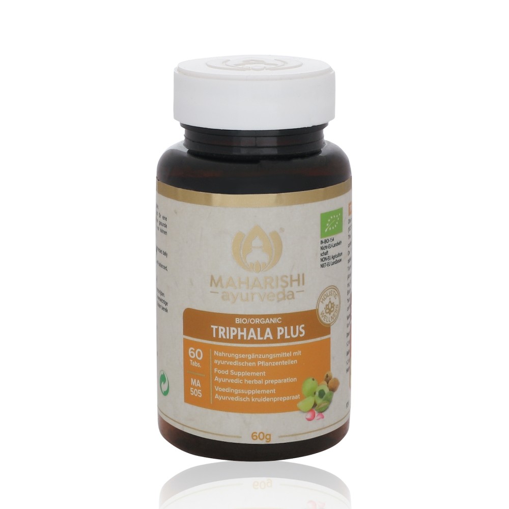 Comprar online TRIPHALA PLUS 60 COMP MAHARISHI AYURVEDA INDIAVEDA