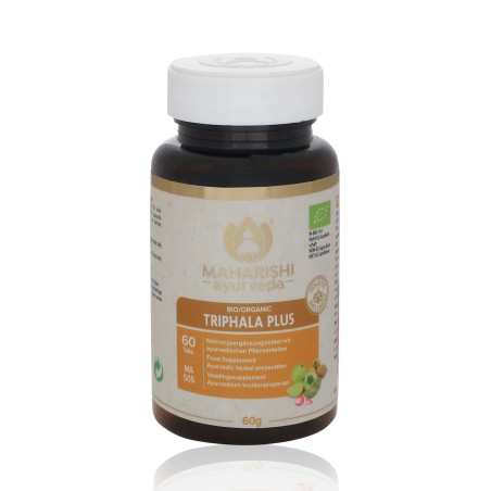 Comprar online TRIPHALA PLUS 60 COMP MAHARISHI AYURVEDA INDIAVEDA