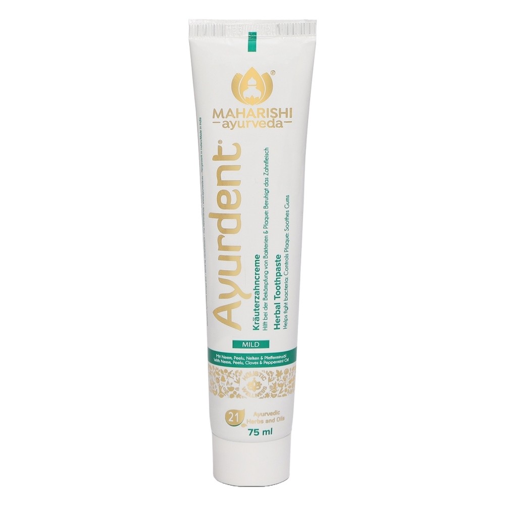 PASTA DENTIFRICA AYURDENT MILD SUAVE 75 ML MAHARISHI AYURVEDA online