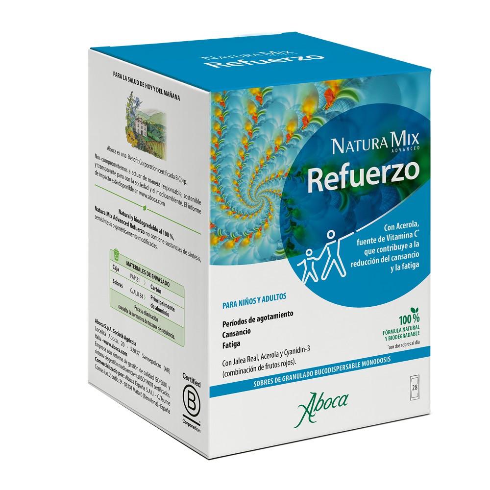 Comprar NATURA MIX ADVANCED REFUERZO 28 SOBRES ABOCA online