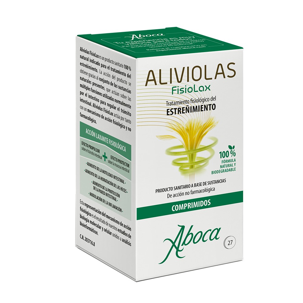 Comprar online ALIVIOLAS FISIOLAX 27 COMP ABOCA - Farmacia Coliseum