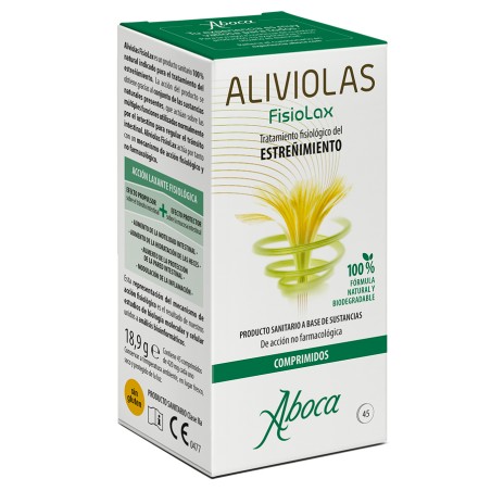 Comprar ALIVIOLAS FISIOLAX 45 COMP ABOCA online - Farmacia Coliseum