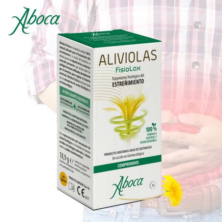 Comprar ALIVIOLAS FISIOLAX 45 COMP ABOCA online - Farmacia Coliseum
