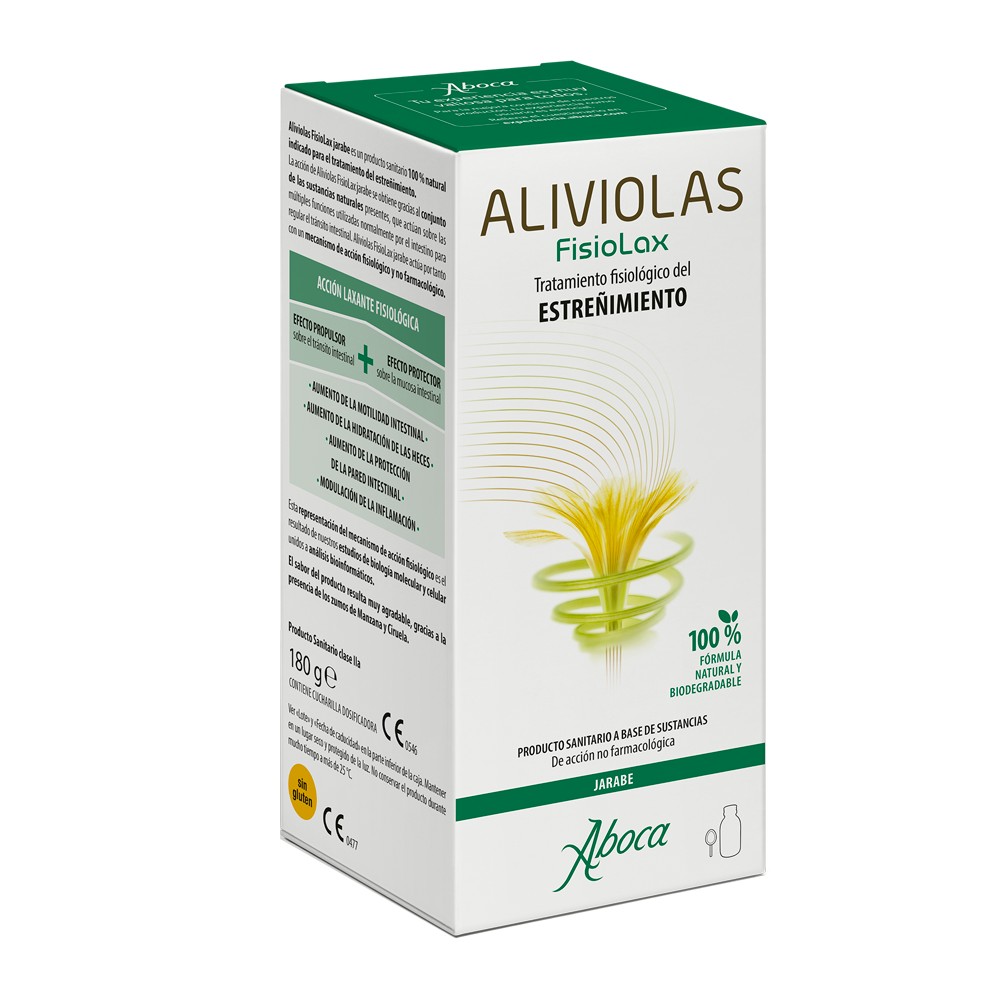 Comprar online ALIVIOLAS FISIOLAX JARABE 180 CC ABOCA - Coliseum