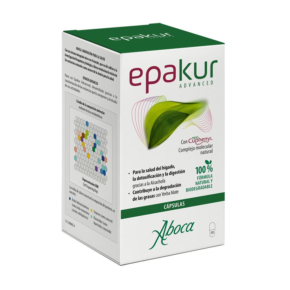 Comprar EPAKUR ADVANCED 50 CAP ABOCA online - Coliseum