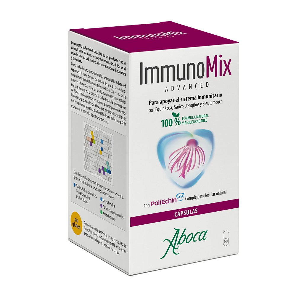 Comprar online IMMUNOMIX ADVANCED 50 CAP ABOCA - Farmacia Coliseum