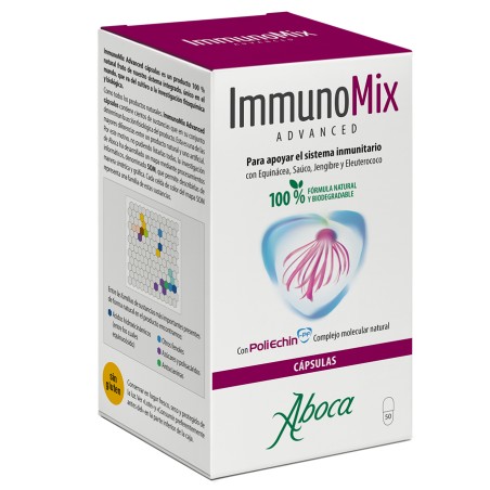 Comprar online IMMUNOMIX ADVANCED 50 CAP ABOCA - Farmacia Coliseum