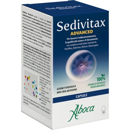 Comprar online SEDIVITAX ADVANCED 30 CAP ABOCA - Farmacia Coliseum