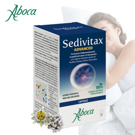 Comprar online SEDIVITAX ADVANCED 30 CAP ABOCA - Farmacia Coliseum