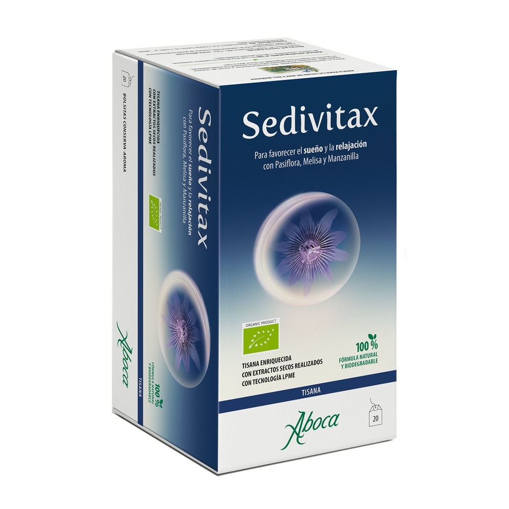 Comprar online SEDIVITAX TISANA 20 BOLSITAS ABOCA - Farmacia Coliseum