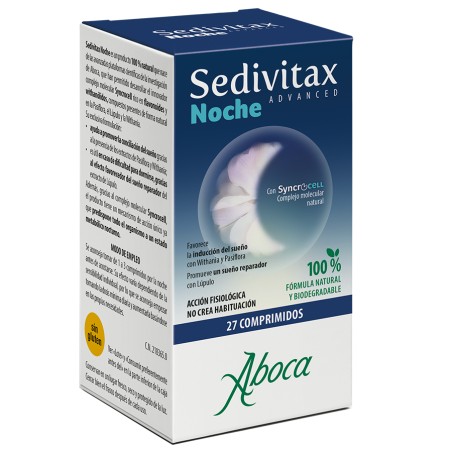 Comprar SEDIVITAX NOCHE ADVANCED 27 COMP ABOCA online - Coliseum