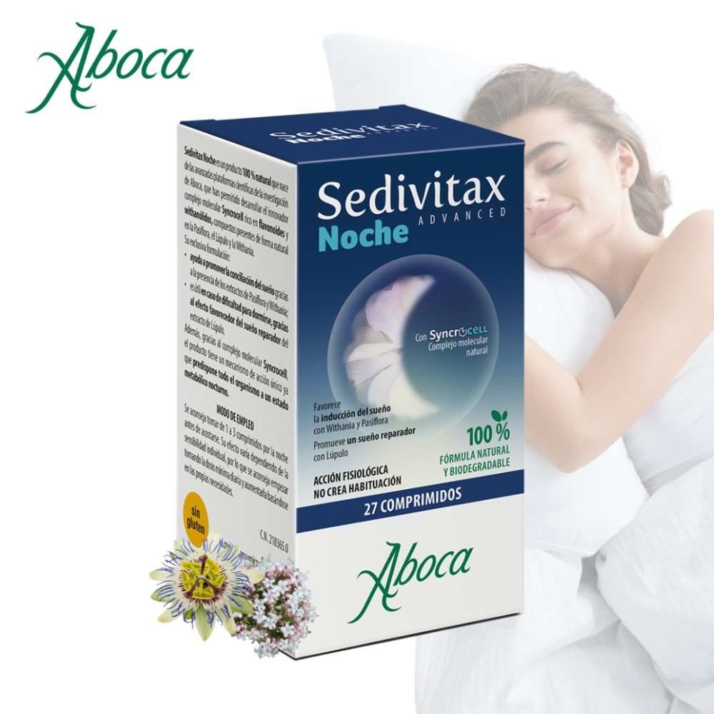 Comprar SEDIVITAX NOCHE ADVANCED 27 COMP ABOCA online - Coliseum
