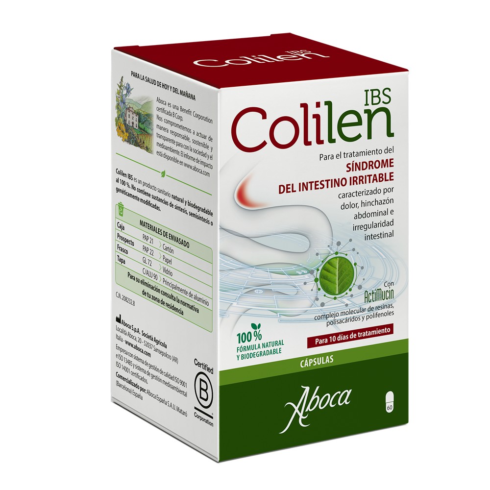 Comprar COLILEN IBS 60 CAP ABOCA online - Farmacia Coliseum