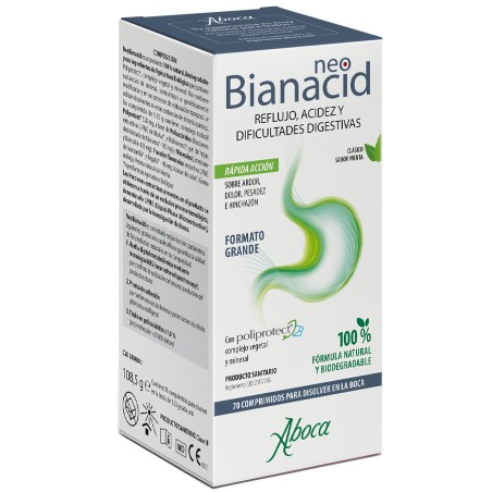 Comprar NEOBIANACID 70 COMP ABOCA online - Farmacia Coliseum