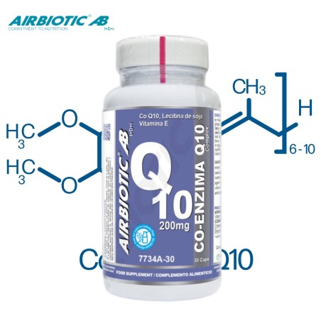 Comprar COENZIMA Q10 300 MG (CON LECITINA Y VIT.E) 30 CAP AIRBIOTIC
