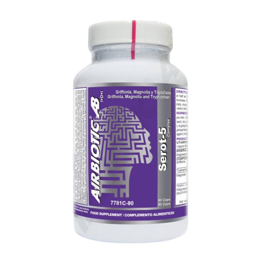 Comprar SEROT-5 COMPLEX 90 CAPS  AIRBIOTIC online - Farmacia Coliseum