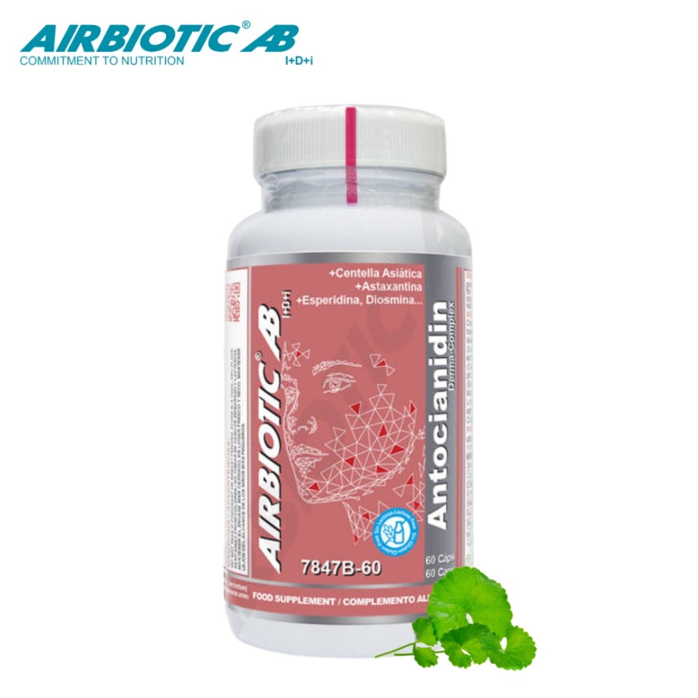 Comprar online ANTOCIANIDIN AB DERMA COMPLEX 60 CAP AIRBIOTIC