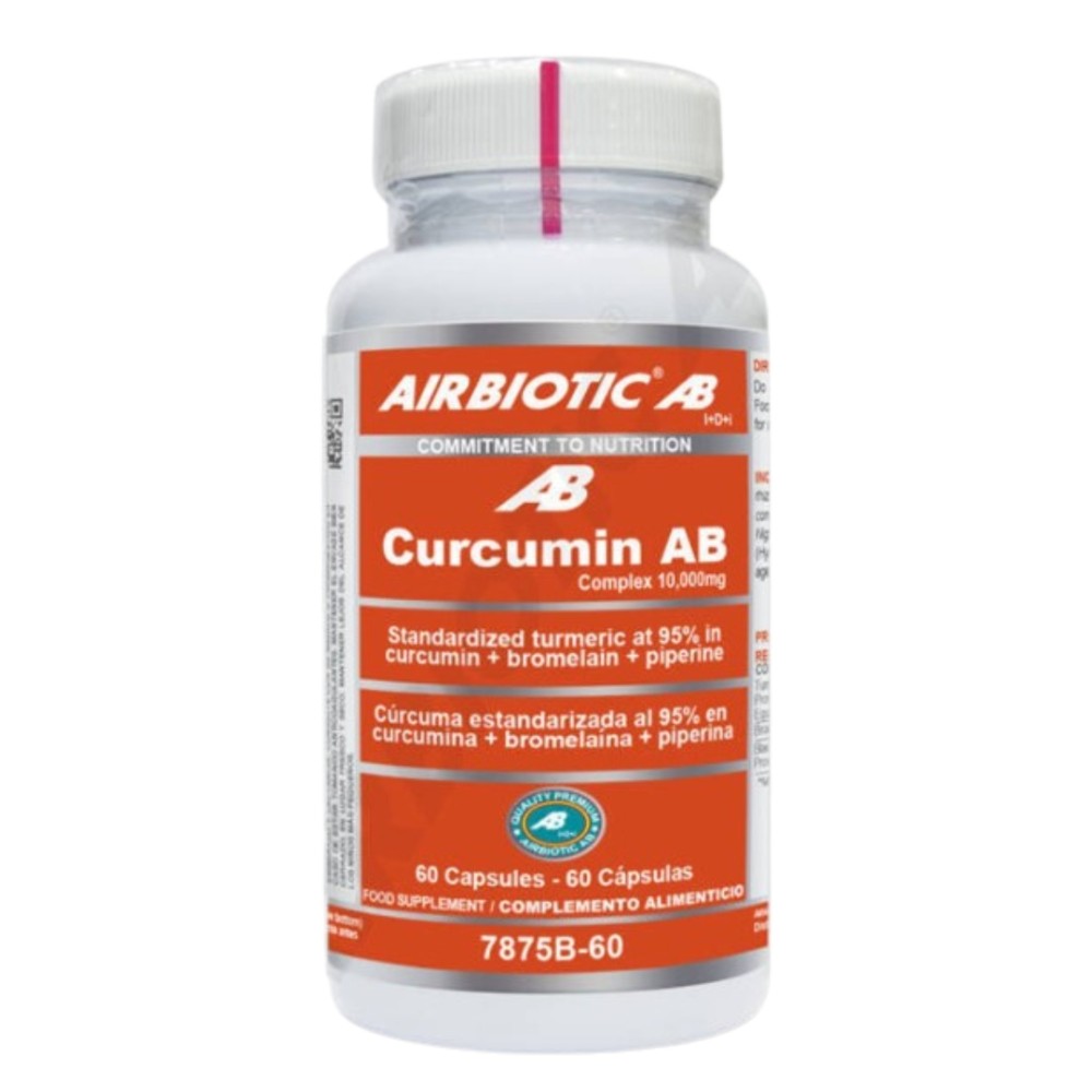 Comprar online CURCUMA AB COMPLEX 10000 MG 60 CAP AIRBIOTIC