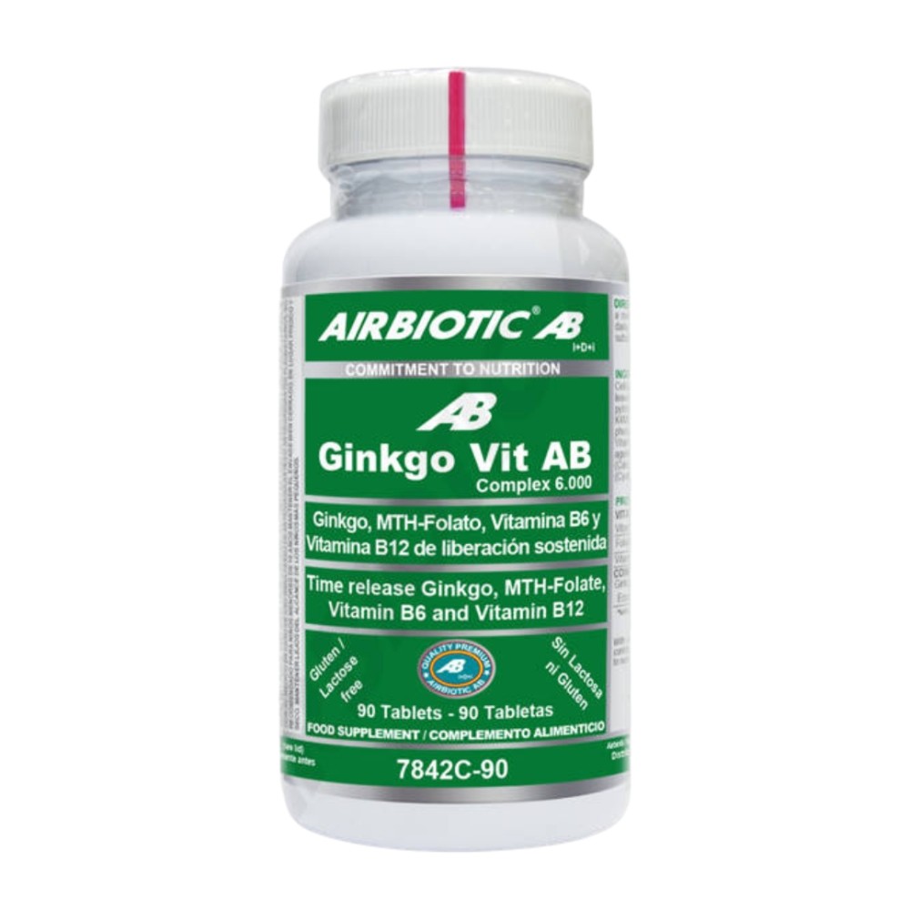 Comprar online GINKGO VIT AB COMPLEX 6000 90 CAP AIRBIOTIC - Coliseum