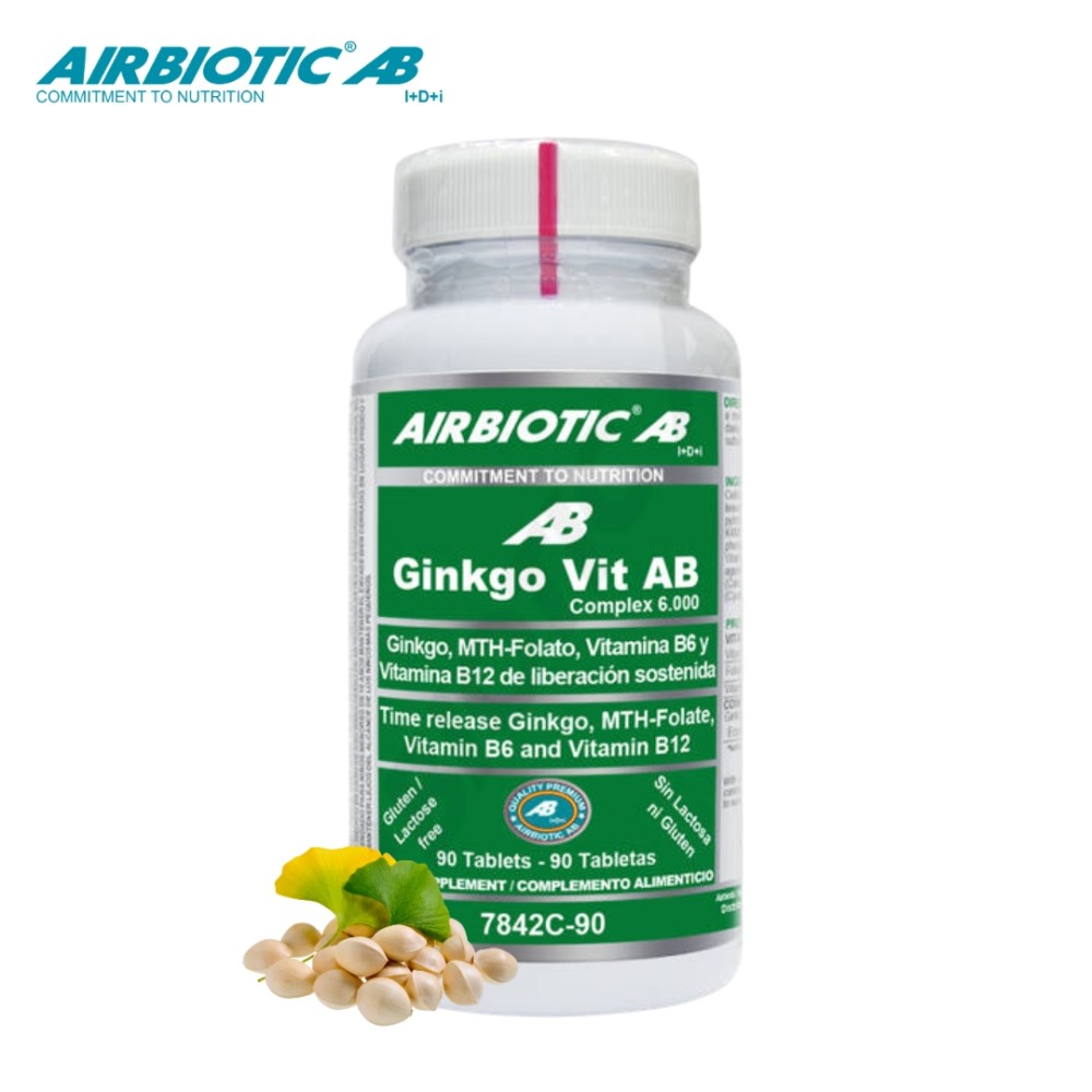 Comprar online GINKGO VIT AB COMPLEX 6000 90 CAP AIRBIOTIC - Coliseum