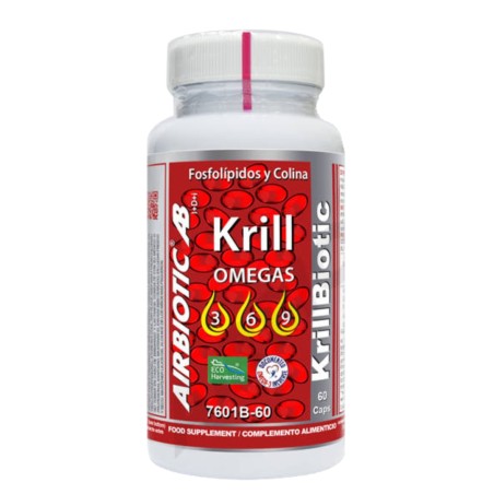 Comprar KRILLBIOTIC AB 590MG 60 CAP AIRBIOTIC online - Coliseum