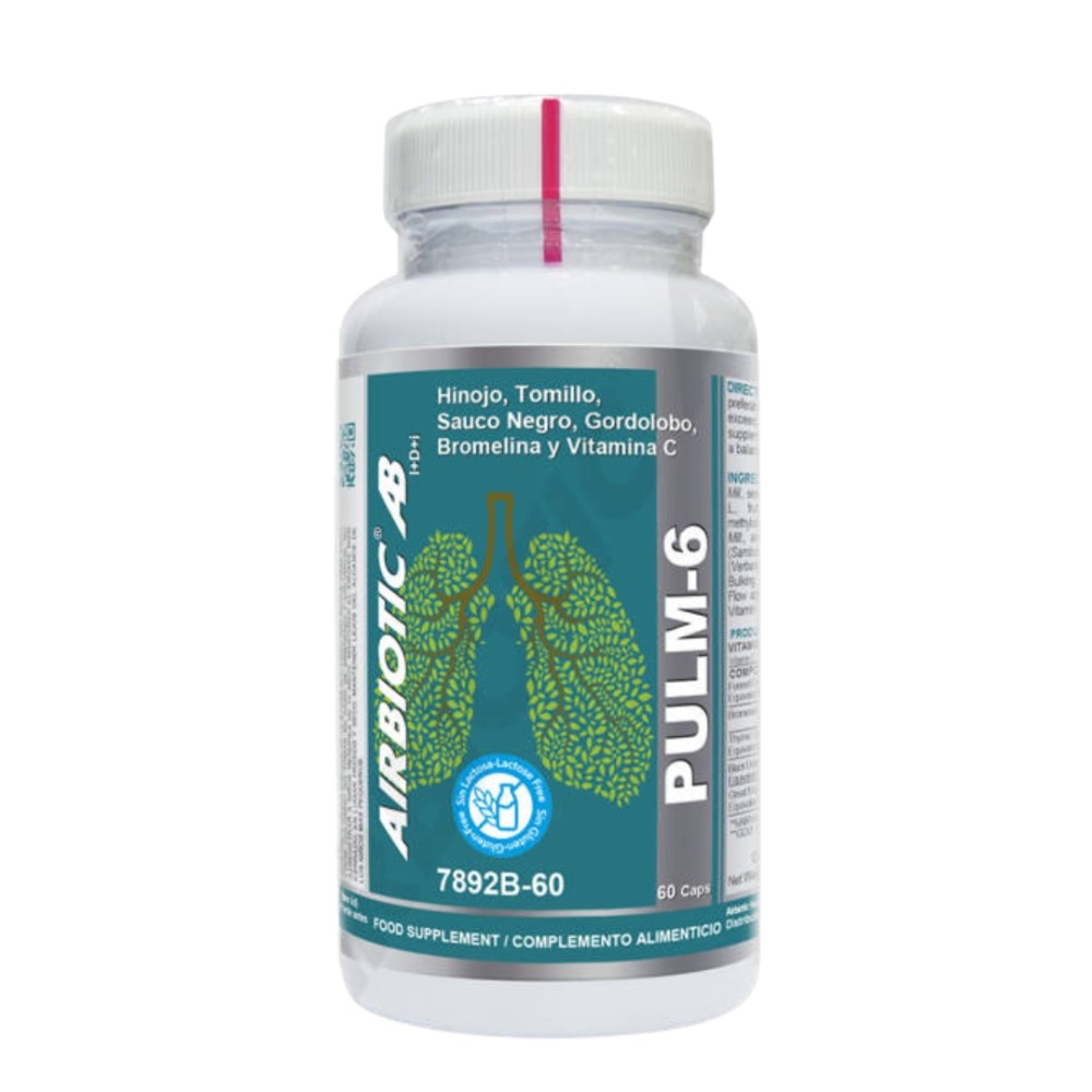Comprar PULM-6 AB 60 CAP AIRBIOTIC online - Farmacia Coliseum