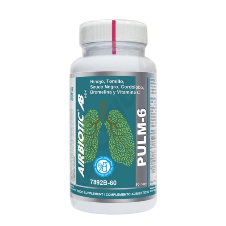 Comprar PULM-6 AB 60 CAP AIRBIOTIC online - Farmacia Coliseum
