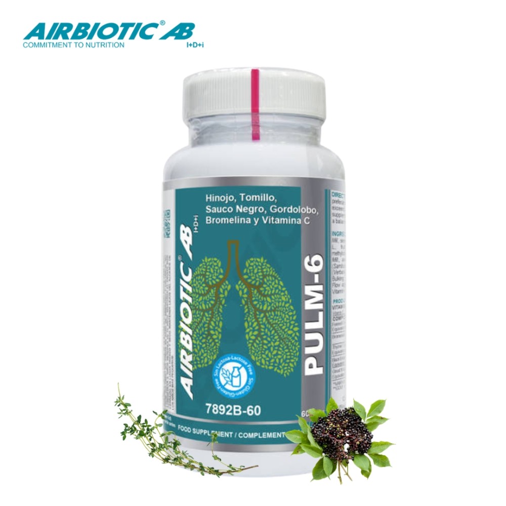 Comprar PULM-6 AB 60 CAP AIRBIOTIC online - Farmacia Coliseum