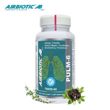 Comprar PULM-6 AB 60 CAP AIRBIOTIC online - Farmacia Coliseum