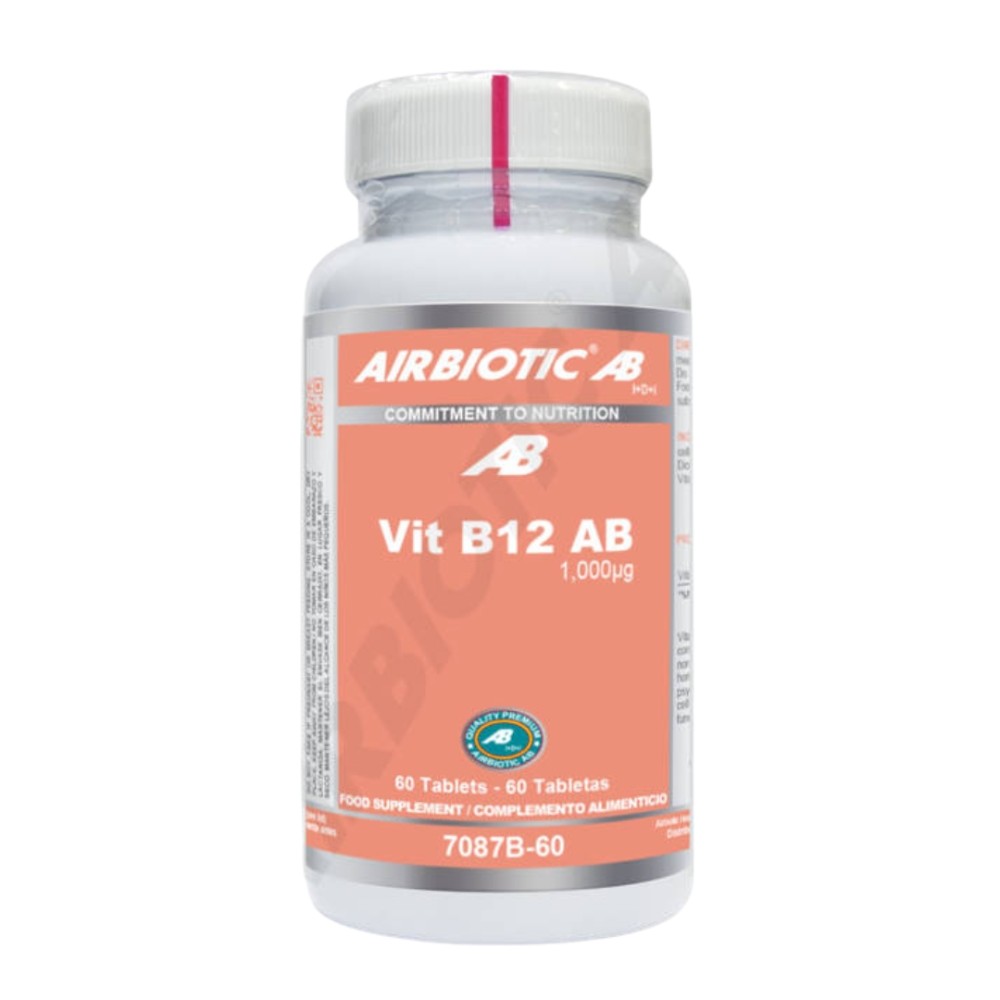 Comprar online VITAMINA B12 AB 1000UG 60 TAB AIRBIOTIC - Coliseum