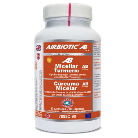 Comprar CURCUMA MICELAR + PEA COMPLEX 60 CAP AIRBIOTICS - Coliseum
