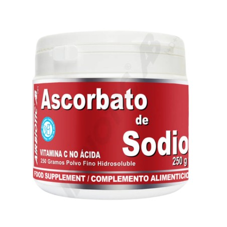 Comprar SODIO ASCORBATO AB 250G AIRBIOTIC  online - Farmacia Coliseum