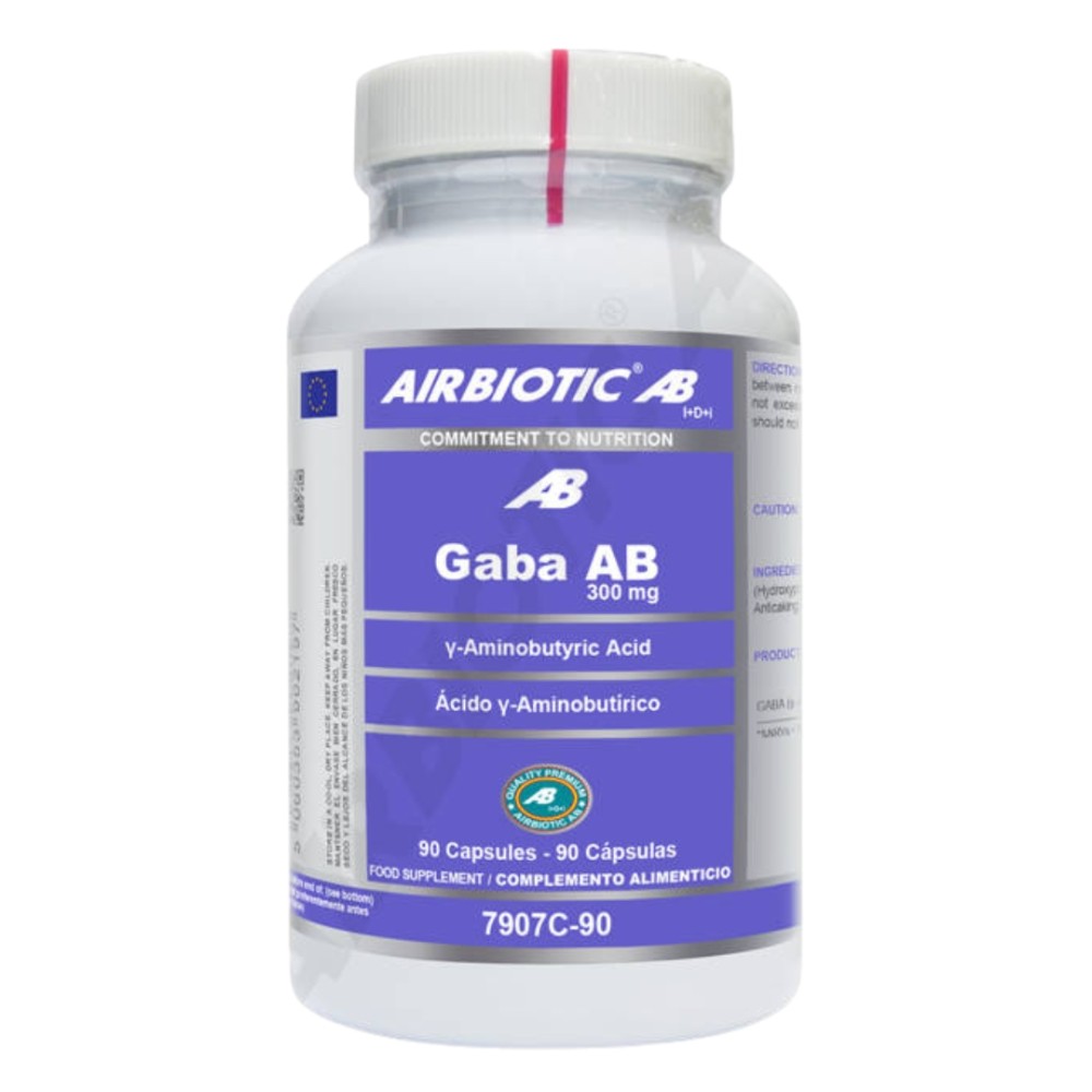 Comprar online GABA AB 300 MG 90 CAP AIRBIOTIC - Farmacia Coliseum