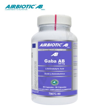 Comprar online GABA AB 300 MG 90 CAP AIRBIOTIC - Farmacia Coliseum