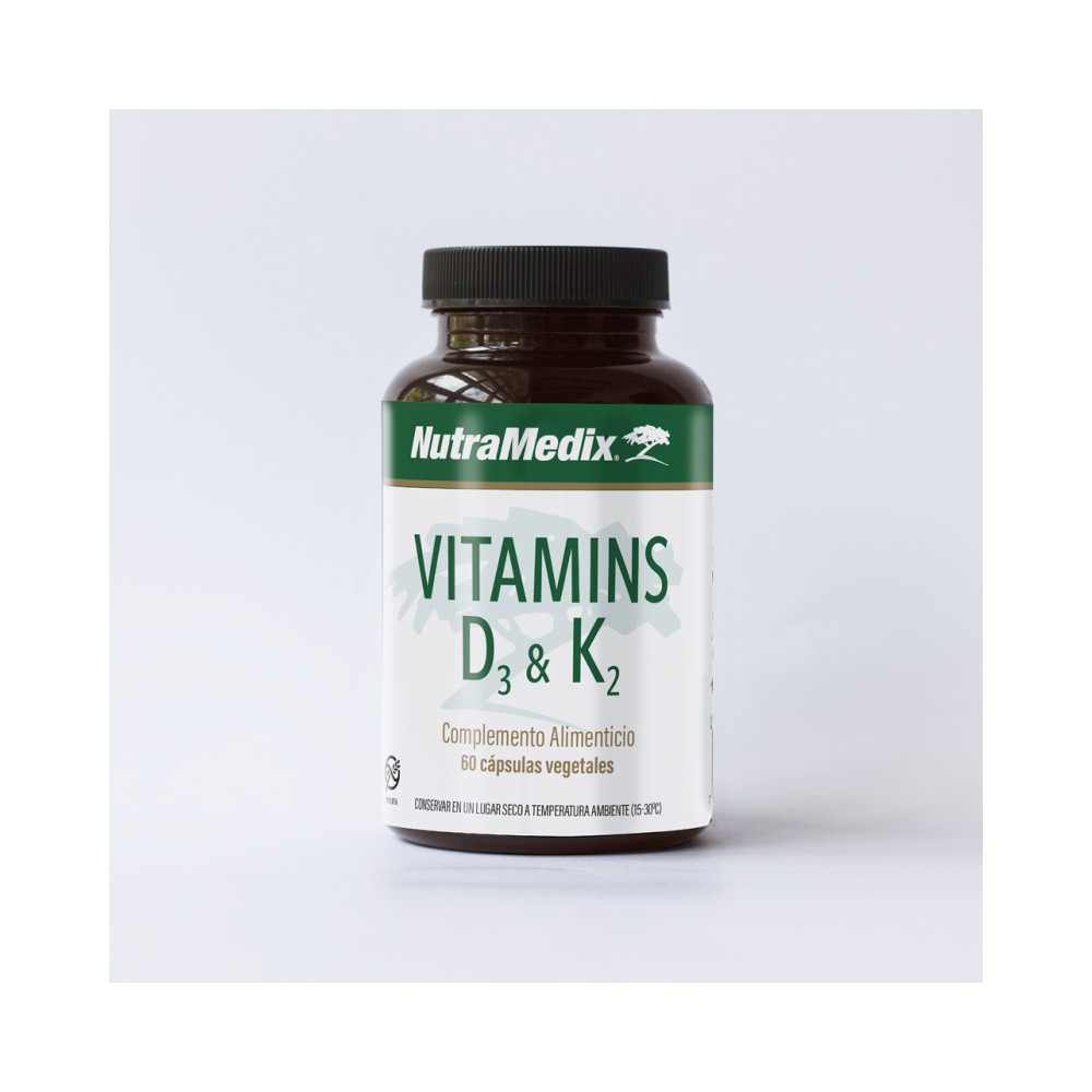 Comprar VITAMINA D3 K2 60 CAP NUTRAMEDIX online - Farmacia Coliseum