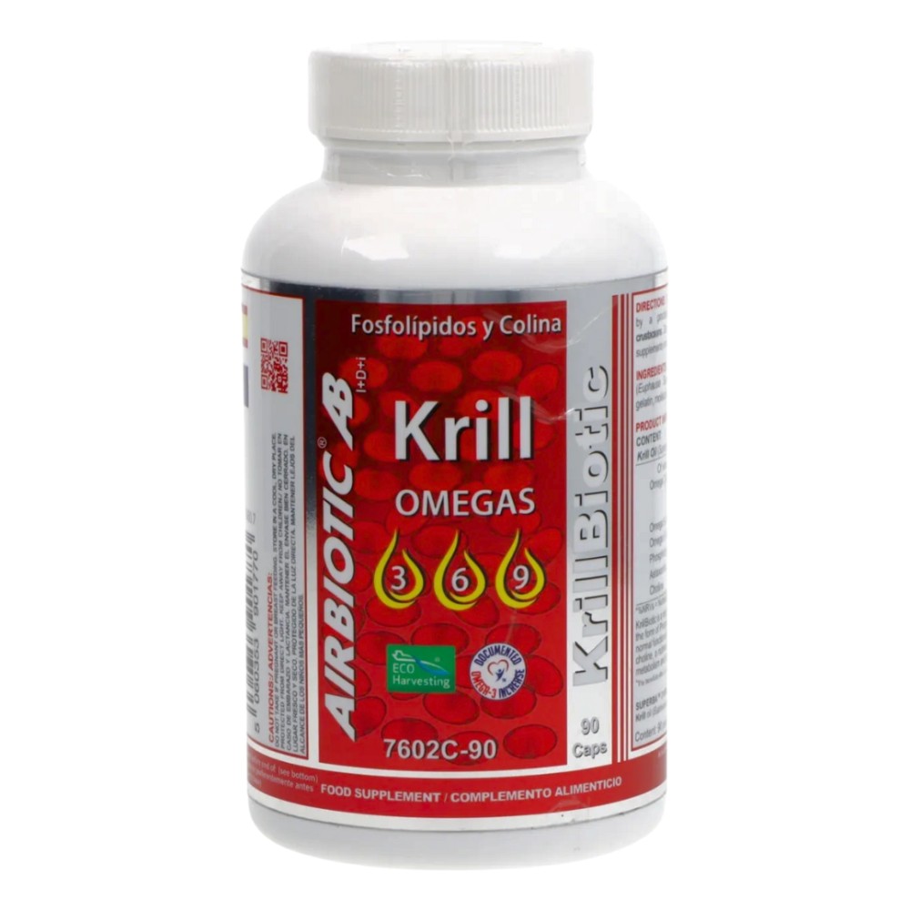 Comprar online KRILLBIOTIC AB 590MG ECO 90 CAP AIRBIOTIC -  Coliseum