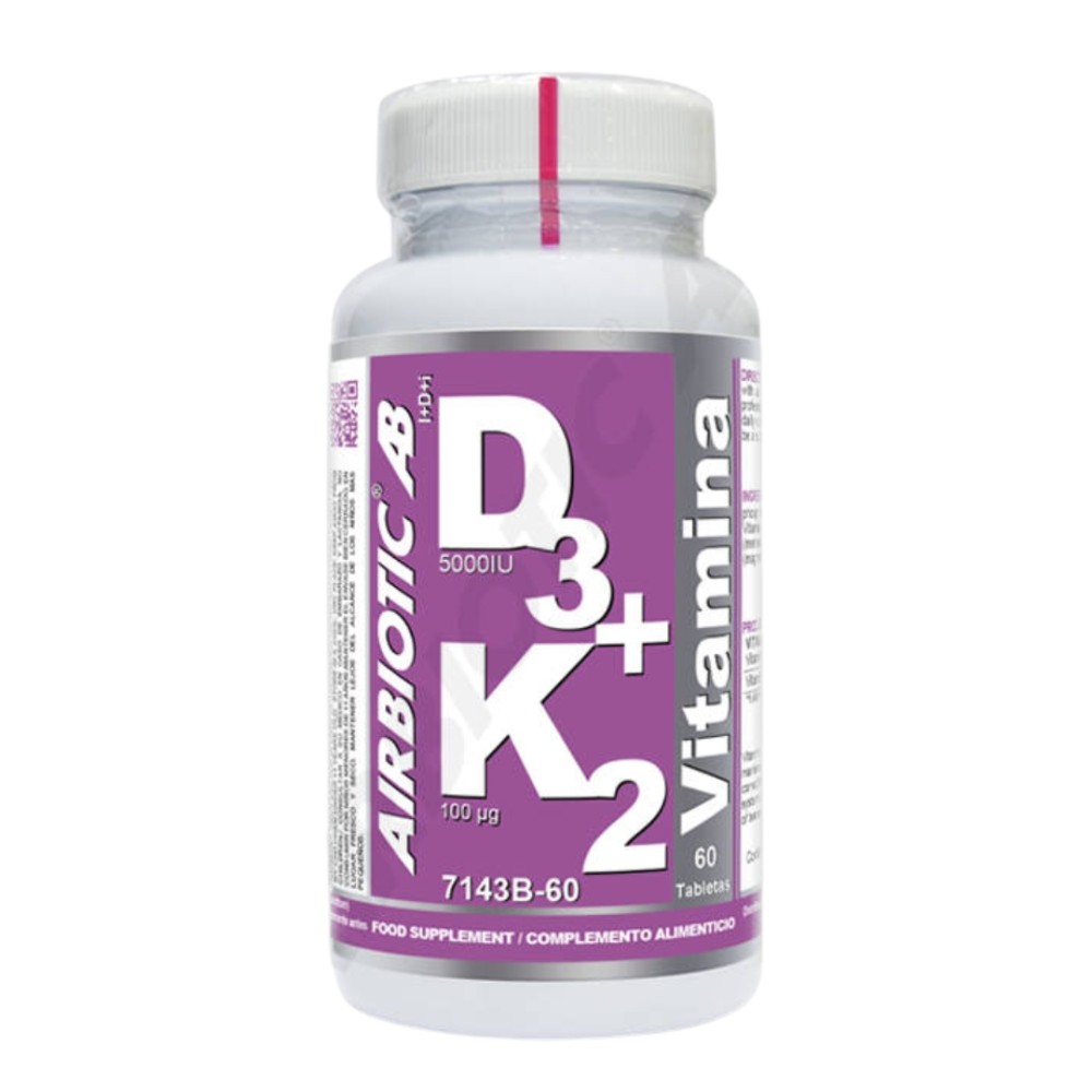 Comprar online VIT D3 + K2 60 COMP AIRBIOTIC - Farmacia Coliseum