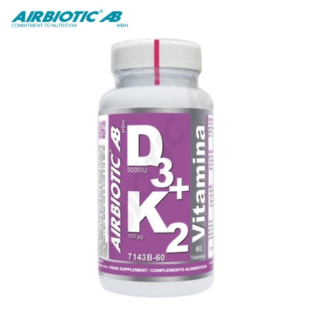 Comprar online VIT D3 + K2 60 COMP AIRBIOTIC - Farmacia Coliseum
