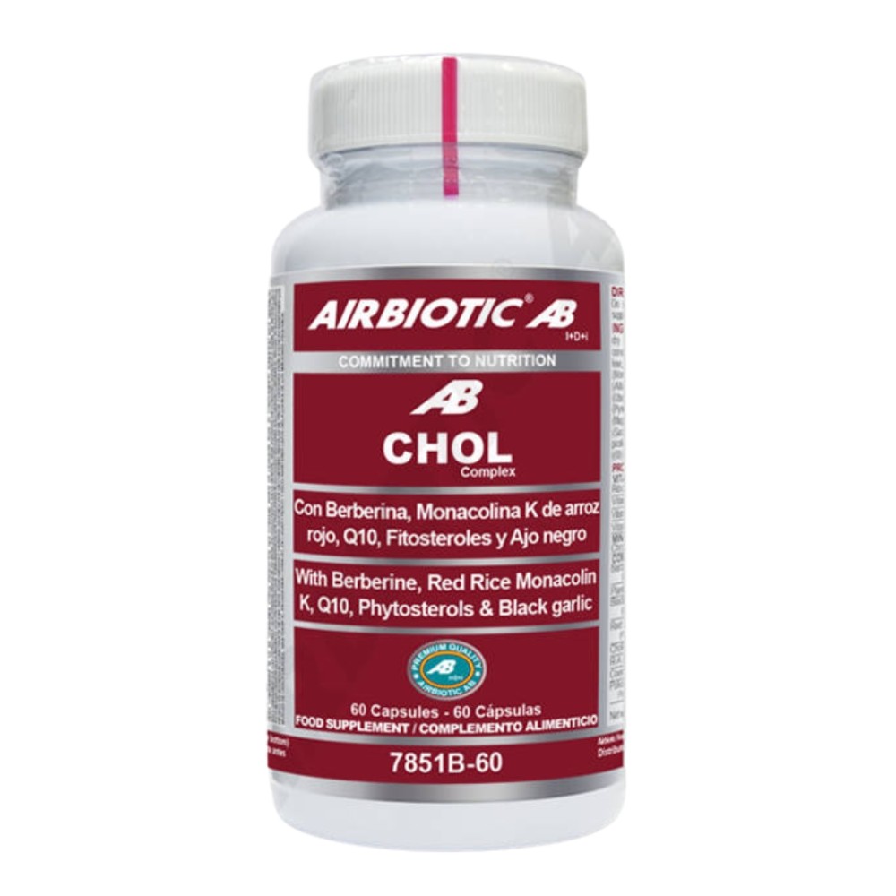 Comprar online CHOL COMPLEX AB CON VIT B9 30 CAP AIRBIOTIC - Coliseum
