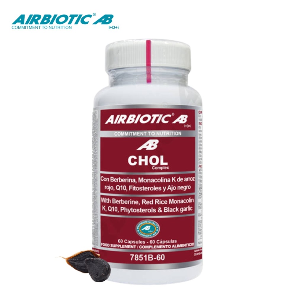 Comprar online CHOL COMPLEX AB CON VIT B9 30 CAP AIRBIOTIC - Coliseum