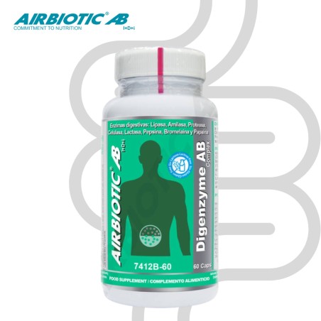 Comprar DIGENZYME AB COMPLEX 60 CAP AIRBIOTIC - Farmacia Coliseum