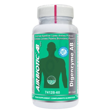 Comprar DIGENZYME AB COMPLEX 60 CAP AIRBIOTIC - Farmacia Coliseum
