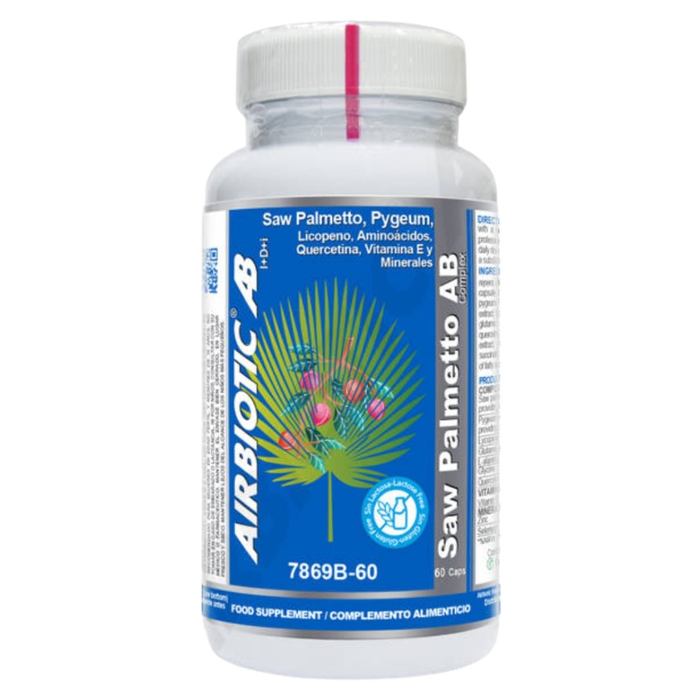 Comprar SAW PALMETTO AB 60 CAP AIRBIOTIC online - Farmacia Coliseum