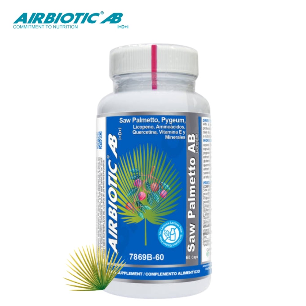 Comprar SAW PALMETTO AB 60 CAP AIRBIOTIC online - Farmacia Coliseum
