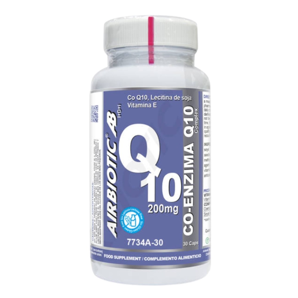 Comprar CONZIMA Q-10 AB COMPLEX 200 MG 30 CAP AIRBIOTIC - Coliseum