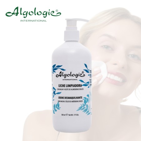 Comprar LECHE LIMPIADORA DESMAQUILLANTE AZULENO 500ML ALGOLOGIE online