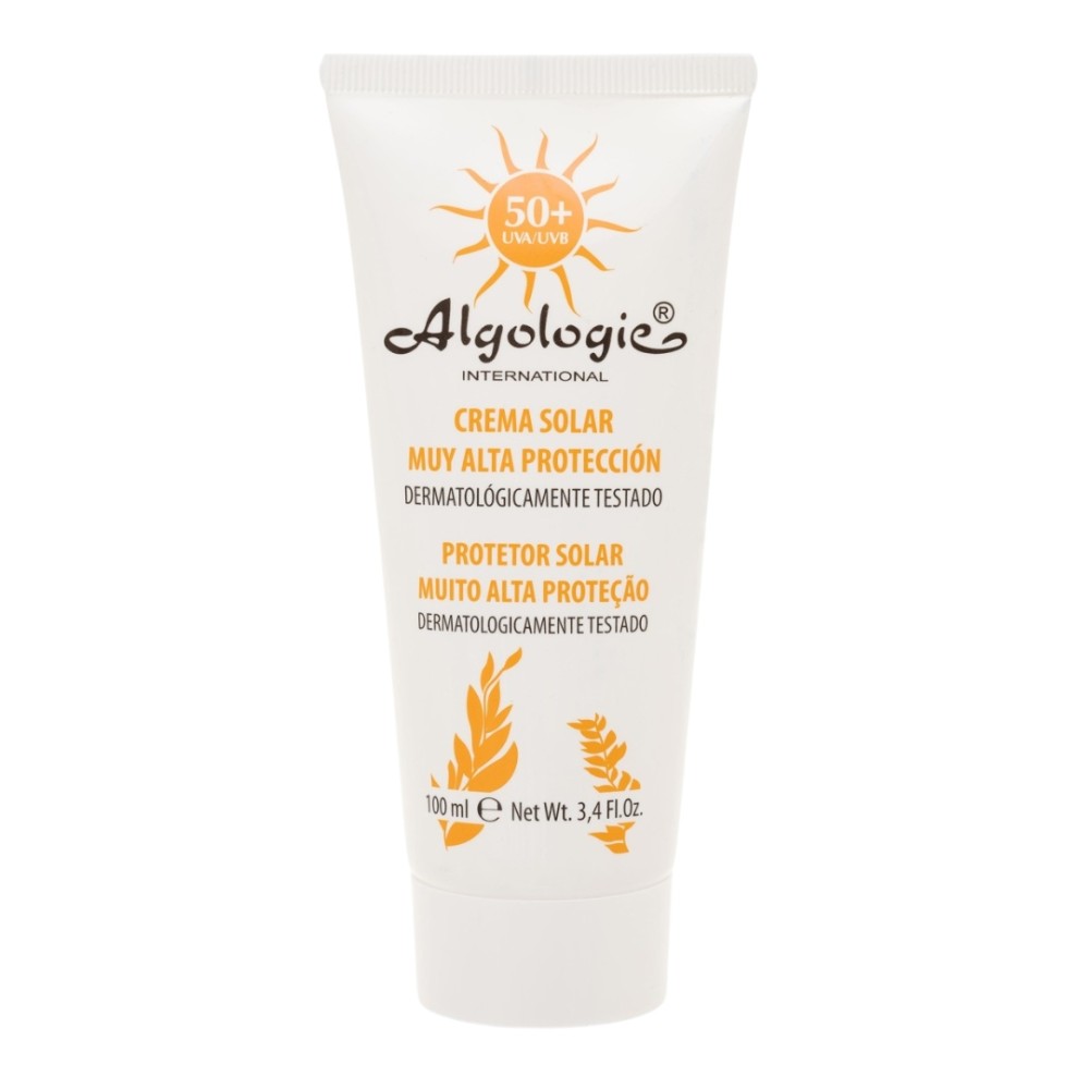 Comprar CREMA SOLAR FACTOR 50+ 100 ML ALGOLOGIE online - Coliseum
