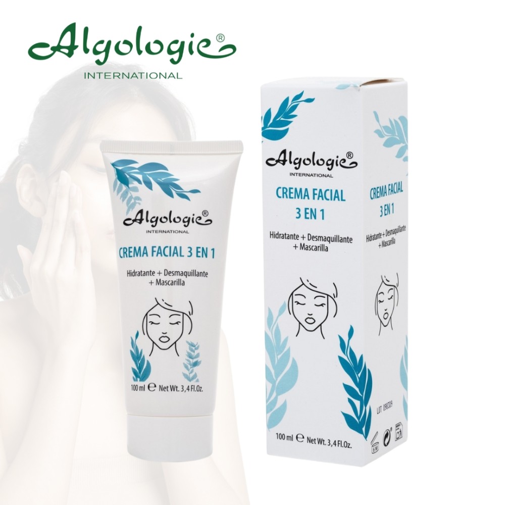 Comprar online ALGOLOGIE CREMA FACIAL 3 EN 1 100 ML- Farmacia Coliseum